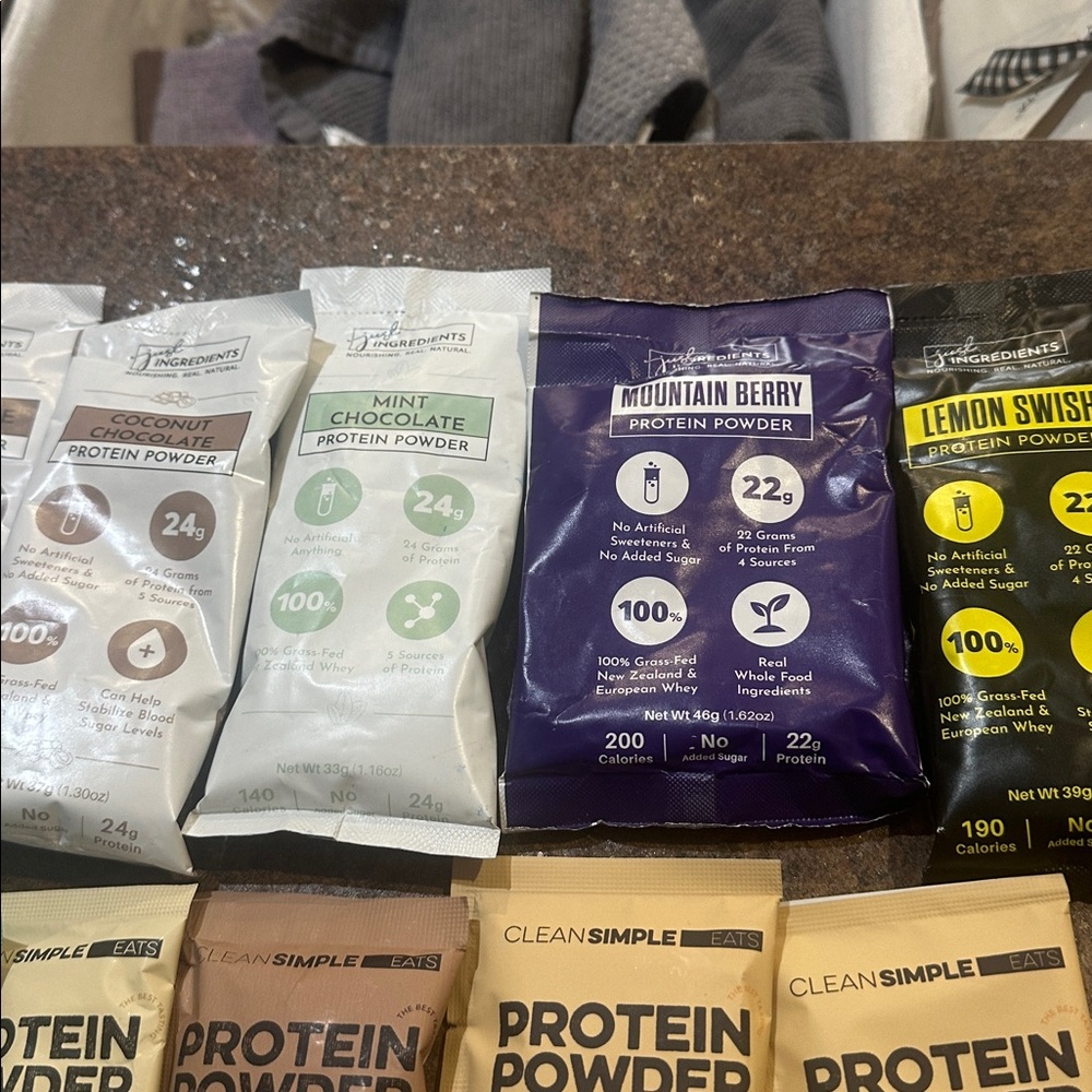 Clean simple and just ingredients Protein Powder Variety bars barebells lot 18 - Picture 4 of 5